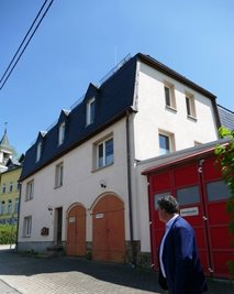Nachnutzung des früheren Feuerwehrdepots in Schlößchen.