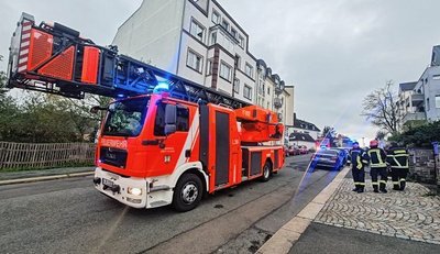 Die Feuerwehr musste am Dienstagabend an die Gabelsbergerstraße ausrücken.