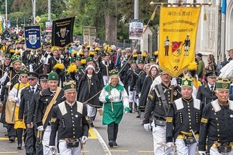 6. Sächsischer Bergmannstag in Olbernhau: Was bleibt vom Großereignis? - Eindrucksvoll: Der Festumzug mit 1750 Mitwirkenden.