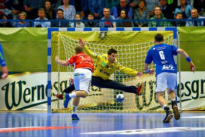Der EHV Aue hat am Samstag sein Heimspiel gegen HSV Hamburg gewonnen.
