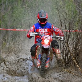 Patrick Irmscher aus Schweikershain freut sich auf sein "Heimspiel" am Wochenende in der Dahlener Heide. Im Winter hat er sein Team gewechselt.