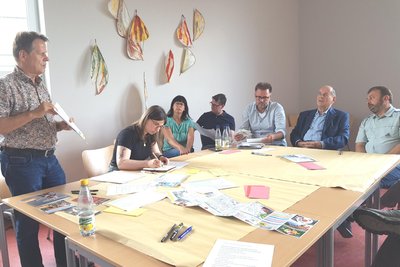 Die Workshop-Runde blieb übersichtlich, dafür war sie produktiv.