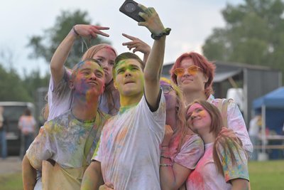 Selfies sind bei „Paint the Sky“ viele entstanden.