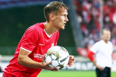 Jonas Dittrich, eine Waffe für weite Einwürfe.