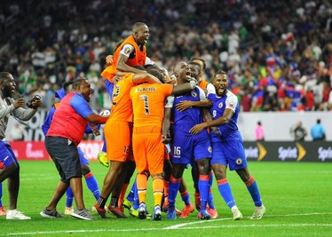 Vergangener Jubel: 2019 besiegte Haiti Kanada im Viertelfinale des Gold Cups. (Archivbild)