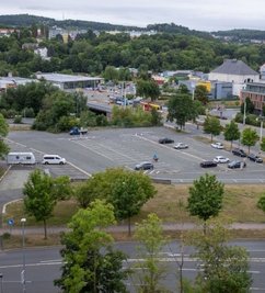 Neustadtplatz: Filetgrundstück in Bestlage im Zentrum.