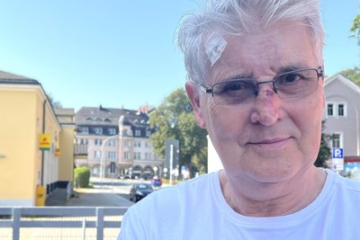 Christoph Weigel würde sich gern bei seinem Retter bedanken.