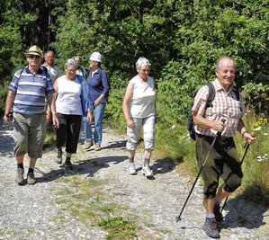 696 Wanderer schnürten gestern bei der 33. Auflage der Triebeltalwanderung "Rindimmedim im Triebel rim" die Schuhe.