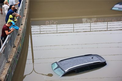 Überflutungen in Warschau im August: „Viele Menschen sehen für sich keine Handlungsoptionen.“