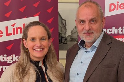 Die Linke im Erzgebirge führen nun Mirjam Dittrich und Rico Gebhardt gemeinsam.
