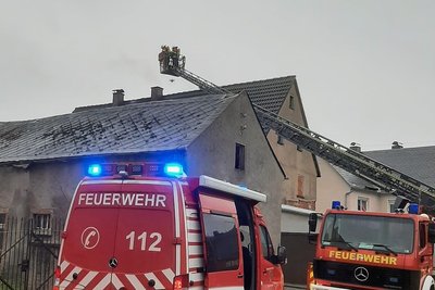 Am Mittwoch brannte in Krumbach ein Schornstein. 