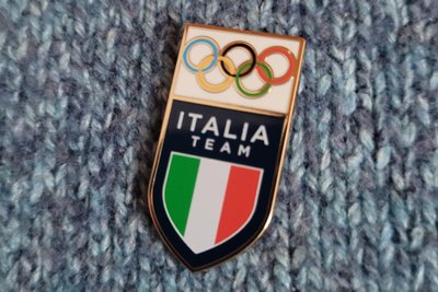 Der Pin der italienischen Mannschaft war besonders heiß begehrt.