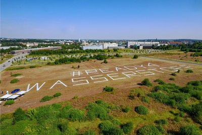 Auf diesem Gelände in Chemnitz in unmittelbarer Nähe der Universität soll ein nationales Wasserstoffzentrum für Mobilität entstehen. Der Bund fördert das geplante Zentrum mit rund 60 Millionen Euro. 