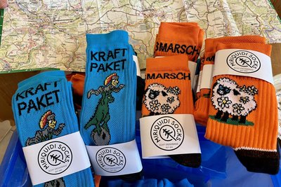 Ob kleine oder große Füße, die speziellen Schwarzenberger Wandersocken gibt es in den Größen 31 bis 46.
