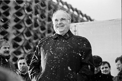 Am 1. März 1990 war der damalige Bundeskanzler Helmut Kohl zu Besuch in Karl-Marx-Stadt.