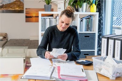 Wer Rechnungen aufhebt und sammelt, tut sich bei der Steuererklärung leichter.