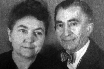 Walter Herrmann, bekannt unter „Schokoladen-Herrmann“, und seine Frau Margarete, geborene Tauchnitz.