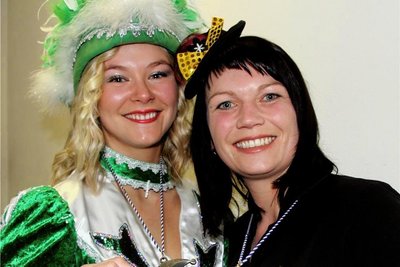 Anny Steudel (li.) hat Franziska Walter in Elsterberg als Gardehauptmann abgelöst.