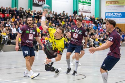 Oberlosas Kapitän Kevin Roch steuerte fünf Treffer zur knappen Niederlage gegen Heilbronn bei.
