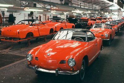 Bis heute ein beliebter Klassiker: Karmann Ghia.