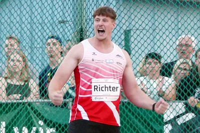 In guter Frühform befindet sich Steven Richter.