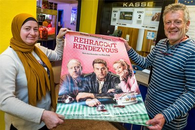 Im Kino von Betty Mietke und Andreas Helmert gehört „Rehragout Rendezvous“ bisher zu den meistbesuchten Filmen.