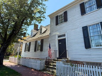 Wo Washingtons Mutter ihre letzten Jahre verbrachte: das Mary Washington House in Fredericksburg, dessen Manager Kevin Anderson ist.