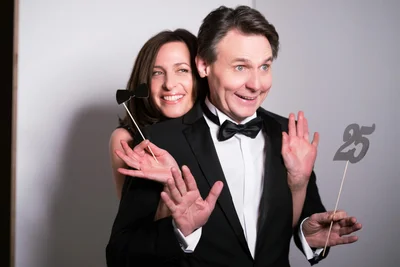 Ulrike Frank als Katrin Flemming und Wolfgang Bahro als Jo Gerner in der RTL-Soap GZSZ.