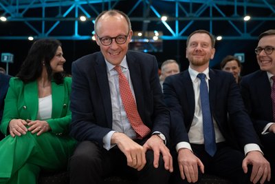 Bekommt von der Chemnitzer CDU ein solides Zeugnis für die ersten 100 Tage: Bundeskanzler Friedrich Merz (CDU).