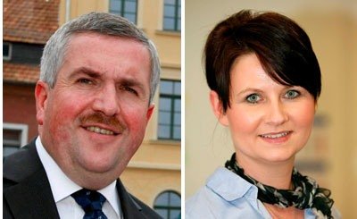 Steffen Schneider und Susan Leithoff