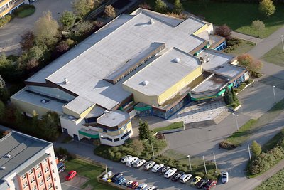 Die Erzgebirgshalle Lößnitz wird ab Anfang 2027 ausgebaut und soll danach auch für die Handballer bessere Bedingungen bieten.