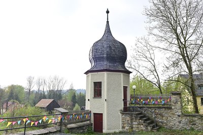 Taltitz - hier der barocke Eckturm - war Horns stärkster Wahlbezirk: 60,4 Prozent.