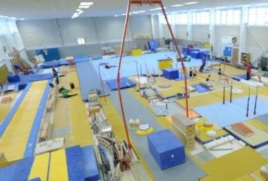 Die Kunstturnhalle im Sportforum.