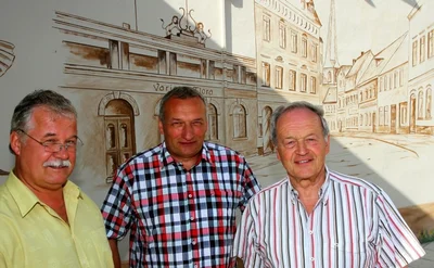 Initiatoren Peter Rogowski, Rainer Preis und Siegfried Schmutzler 