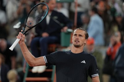 Alexander Zverev will auch im Halbfinale der French Open jubeln.