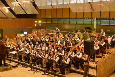 Zum Herbstfest der Blasmusik spielt das Blasorchester Markneukirchen (Foto) am Samstag, 15 Uhr in der Musikhalle Markneukirchen zusammen mit dem Musikverein Vetschau.