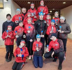 Die Eisschnellläufer des TSV Vorwärts Mylau holten in der Saison 2021/22 national und international viele Podestplätze. 