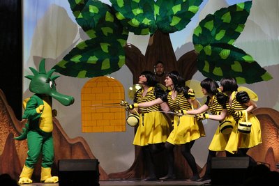 Das Musical „Tabaluga und Lilli“ ist am Wochenende in der Festhalle Plauen zu sehen.
