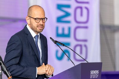 Siemens-Energy-Chef Bruch spricht sich für den Bau von Rechenzentren aus. (Archivbild.)