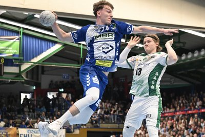 Mit 14 Toren war er der mit Abstand beste Werfer gegen Leipzig II und seinen Ex-Verein: Aues Paul Bones.