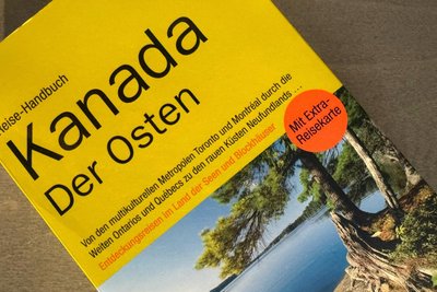 Reise-Handbuch „Kanada - Der Osten“ vom DuMont-Verlag.
