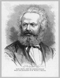 Der Philosoph Karl Marx.