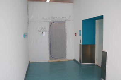 Im Freiberger Krankenhaus wurden zwei getrennte Intensivstationen eingerichtet, um beatmungspflichtige Corona-Patienten oder Verdachtsfälle getrennt von übrigen Intensivpatienten behandeln zu können. 
