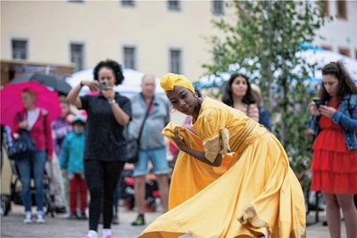 Kubanisches Flair brachten Havanna Dreams ins Weindorf.