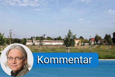 Der neue Park in Meerane ist am Dienstag eröffnet worden.