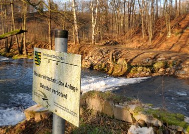 Wehr an der Kleinen Striegis