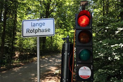 Nach einem Besuch im Oberdorf von Lichtenberg heißt es auch in umgekehrter Richtung: Warten.