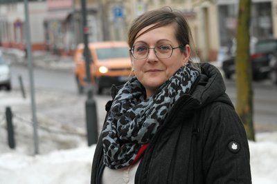 Bürgermeisterin Sandra Fischer ist stolz auf die Spendenbereitschaft „ihrer“ Geringswalder.