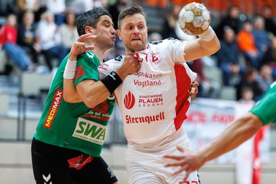 Plauens David Zbiral will da unbedingt durch.