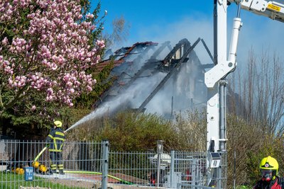 Innerhalb von wenigen Tagen hat es in Geringswalde zweimal gebrannt: Am 7. April war ein Wohnhaus an der Dorfstraße in Dittmannsdorf betroffen.